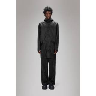 Rains Unisex Long Jacket Coal, L