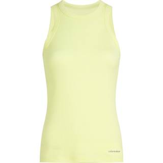 Icebreaker Women's Merino Rib Lotus Tank Citrine, M