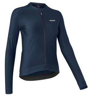 GripGrab PACR langærmet cykeltrøje navy dame - Størrelse Small