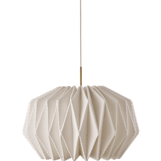 LE KLINT MODEL 164 SOFTLY PLEATED I MESSING FIT PENDEL