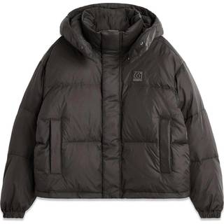 Dyngja Down W Cropped Jacket - Licorice - XS