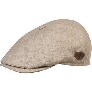 Rebel 51 Silk Flat Cap, Beige, L