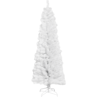 Kunstig Hvidt juletræ u/lys - H1,8m