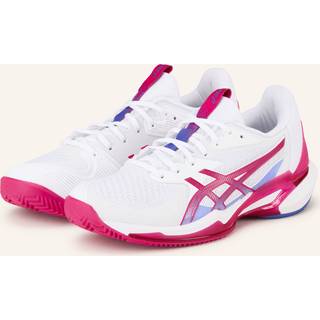 Asics Solution Speed FF 3 Clay Women White/Bright Rose