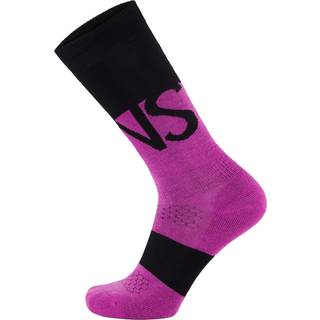 Mons Royale Ultra Cushion Merino Snow Sock Skisokker størrelse L farve lilla