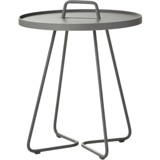 Cane-line On the move sidebord lille lysgrå Ø44x54 cm