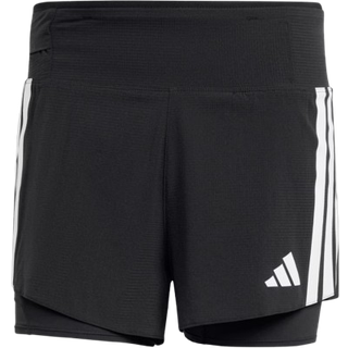 adidas Adizero 2in1 Running Shorts Men - Black, White, Size S - black