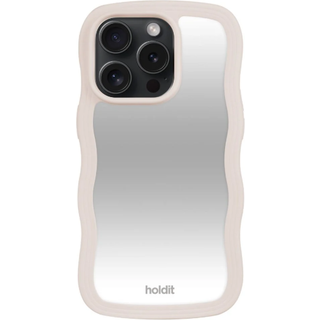 Wavy Case Light Beige/Mirror iPhone 14 Pro - Add QTY