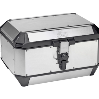 Givi Trekker Aluminium Top-Case Sølv, 58 Liter, Monokey sølv