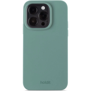 Holdit - Silicone Cover Moss Green - iPhone 14 Pro