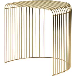 AYTM Tables And Consoles - 'Curva' table, gold in Gold Steel