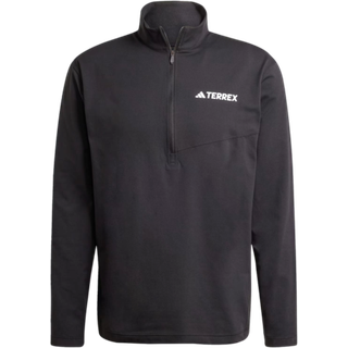 adidas Terrex MT Half-Zip Running Shirt Men - Black, Size M - black