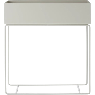 Ferm Living Plant Box Blomsterkasse 60x65 Cm - Krukker Stål Lysegrå - 3217