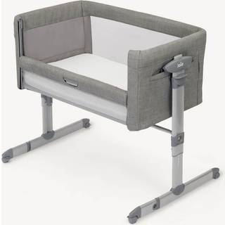 Joie Roomie Glide Bedside Crib og Weekendseng, Foggy Gray