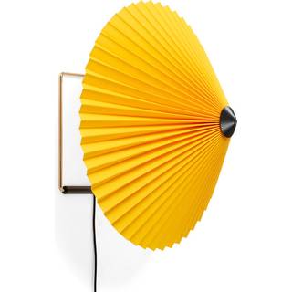 HAY Matin wall væglampe Ø38 cm Yellow shade