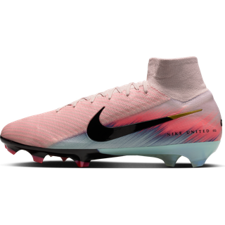 Nike United Mercurial Superfly 10 Elite High Top-fodboldstøvler til græs - Pink - 40