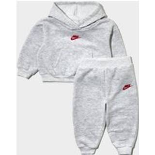 Nike Girls' Bubble Overhead Tracksuit Infant, Grå - 0-3M