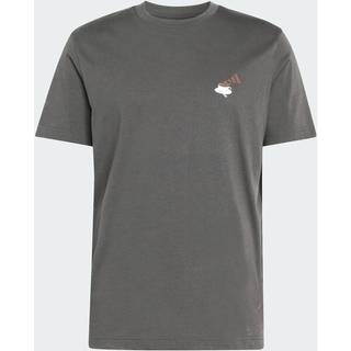 COFFEE CAFE CHEESECAKE GRAFISK T-SHIRT - Grey Six - XL
