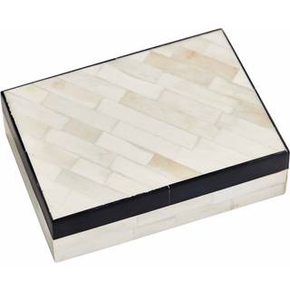 Celestia opbevaringsæske råhvid