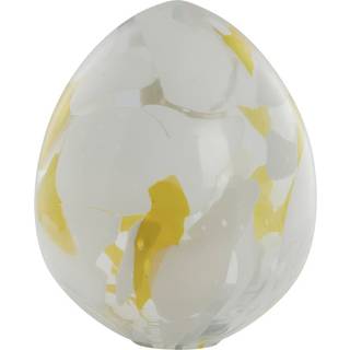 Lene Bjerre Murina dekorationsæg 30 cm White-mellow