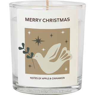 Broste Copenhagen Merry Christmas duftlys 32 t White