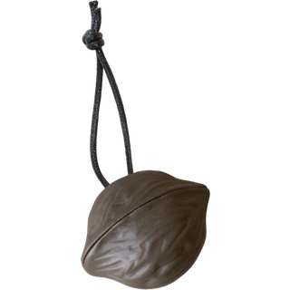 DBKD Hanging walnut juletræspynt Dust