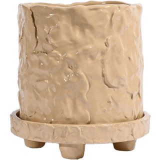 Byon Muddy S krukke 17,5x18 cm, beige