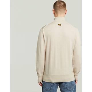 Premium Core Turtle Knit - White - Men