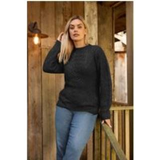 Yours Curve Yours Curve Pointelle Detail Jumper