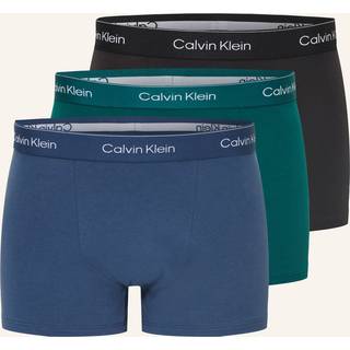 Calvin Klein Calvin Klein Light Blue Cotton Stretch 3 Pack Boxer Trunks
