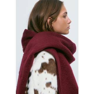 Gina Tricot-Soft chunky scarf-Tørklæder og halstørklæder-Rød-ONESIZE-Dame
