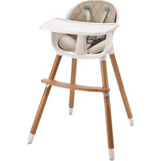 BeKids 2-i-1 højstol - beige