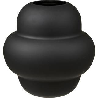 Vase - Vase, Glas, Smoked Sort Ø23X35 Cm