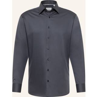 MODERN FIT Shirt in anthracite plain