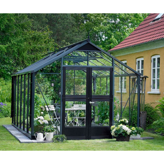 Juliana Premium 13,0 m² antracitgrå m/ 3 mm hærdet glas