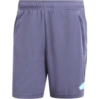 Train Essentials Logo-træningsshorts - Shadow Navy / Mint Ton - S 13 CM