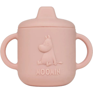 Rätt Start Mumin Drikkekop i silikone Rosehip Pink