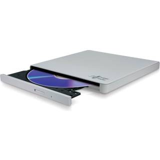 Hitachi - LG GP57EW40 Slim Portable DVD-Writer - DVD-RW (Brænder) - USB 2.0 - Hvid