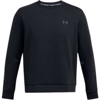 Sweatshirt Under Armour UA Unstoppable Flc Crew EU-BLK 1389351-001 Størrelse M