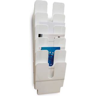 Durable FlexiPlus med 6-fag A4 stående hvid