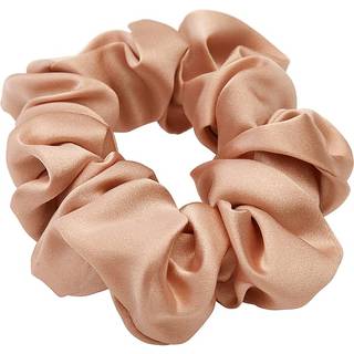 Lenoites Mulberry Silk Scrunchie, Rose Gold