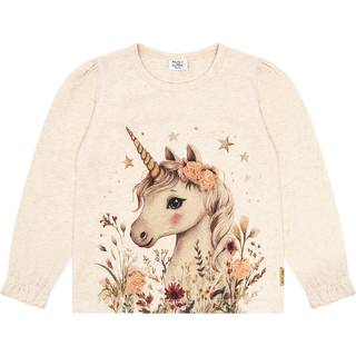 Alma Unicorn Bluse, Wheat Melange, 92 cm