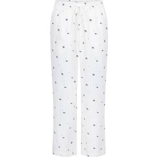 Hunkemöller Petite Mistletoe pyjamasbukser Hvid - L