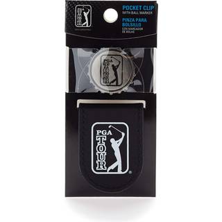 PGA TOUR Golf Pocket Clip Marker Caviar One Size