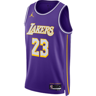 Trøje Nike Los Angeles Lakers NBA Swingman Statement 2025 Jersey hm4877-504 Størrelse M