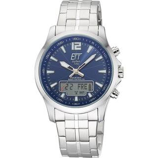 ETT Eco Tech Time EGA-11716-31M Herrenuhr Funk Solar Drive Professional Chronograph 45mm 5ATM
