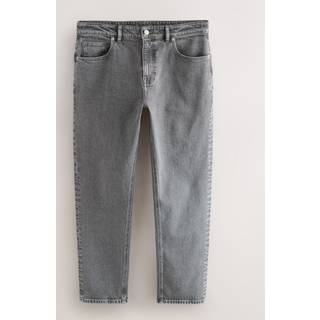 Next Grey Light Slim Fit Vintage Wash Denim Jeans