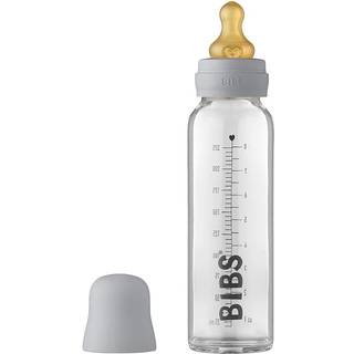 Bibs Baby Glass Bottle Complete Set Latex Cloud (225 ml)