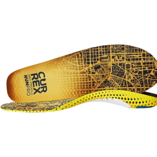 CURREX RunPro Med Insoles - Yellow, Black, Size S - yellow