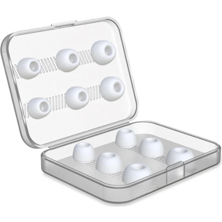 NEW BEE Ørepropper til AirPods Pro S / M / L - 6 Par - Hvid